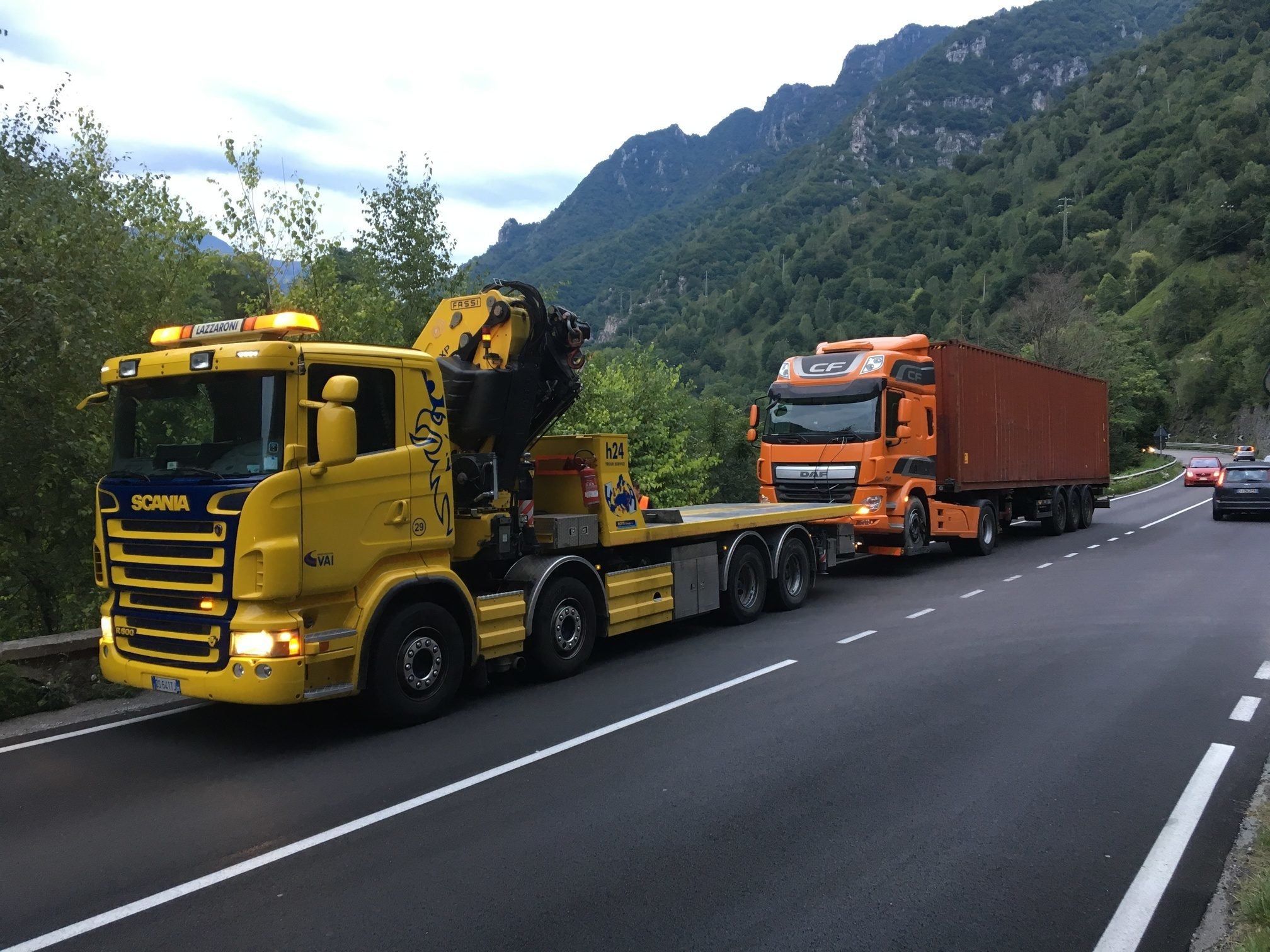 Soccorso stradale per mezzi pesanti